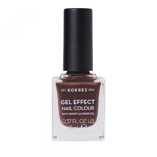 Korres Gel Effect Nail Colour With Sweet Almond Oil Shade Seashell 61 11Ml