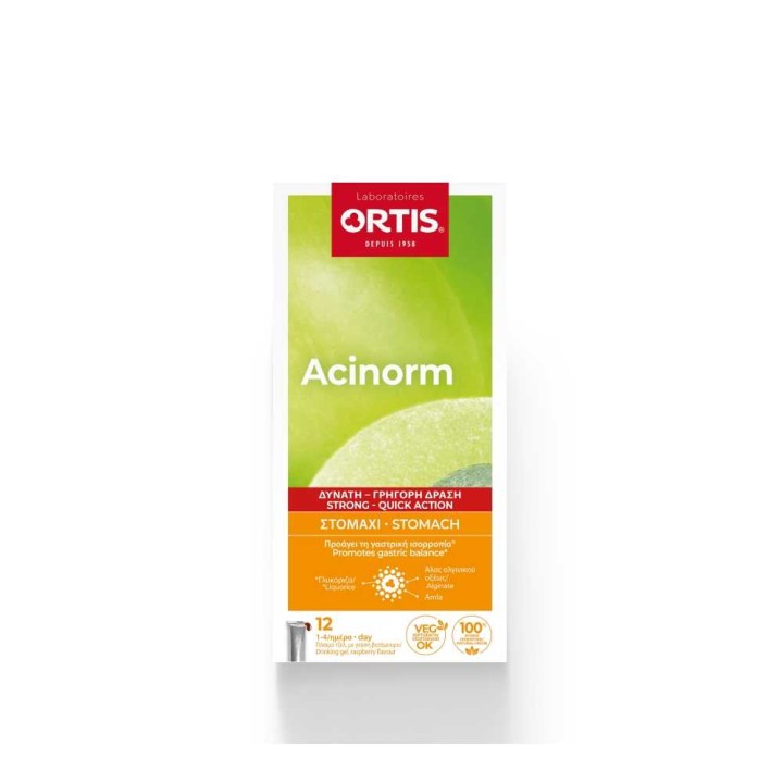 Ortis Acinorm Gel Stick 12X12Gr