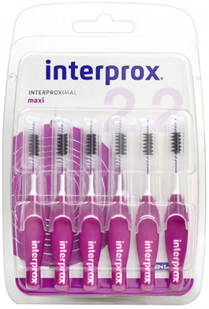 Interprox Purple Maxi Flexible Brush 2.2 X6