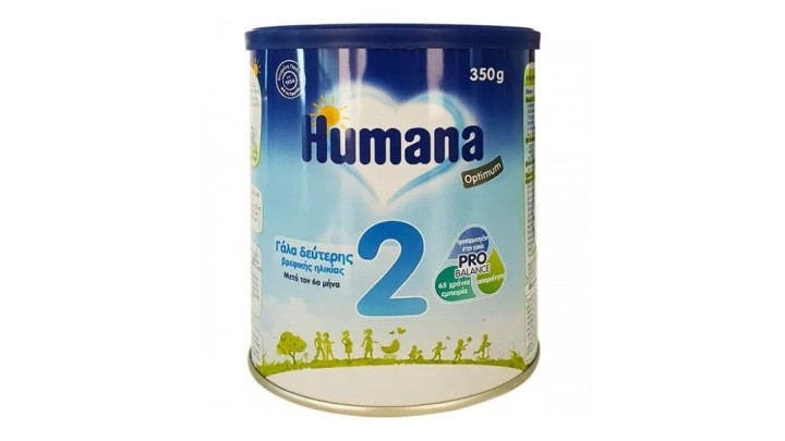 Humana Optimum 2 (Follow On) Milk, 350Gr