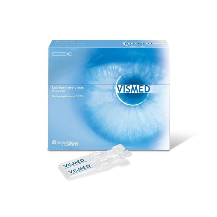 Vismed Lubricant Eye Drops 20 X0.3Ml