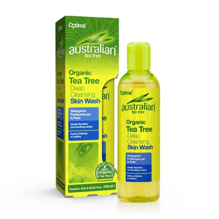 Optima Australian Tea Tree Deep Cleansing Skin face cleanser 250Ml