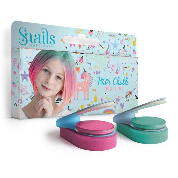 Snails Hair Chalk Unicorn 2 pieces