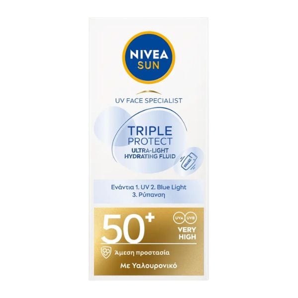 Nivea Sun Face UV Triple Protect SPF50+ – 40ml