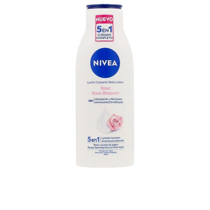 Nivea Rose Blossom 48H Moisturizing Emulsion 5In1 400Ml
