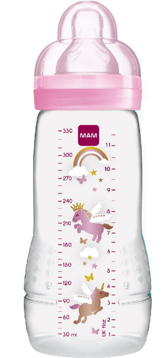 Mam Easy Act Baby Bottle Fairytale Girl 330Ml