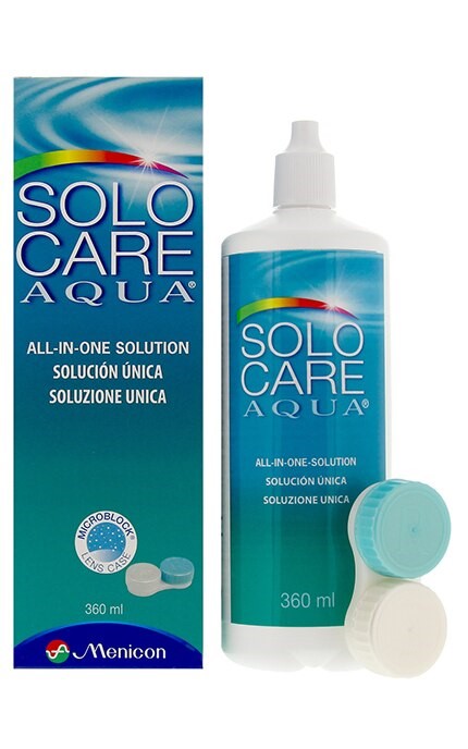 Solocare Liquid Contact Lens Care Solution 360Ml