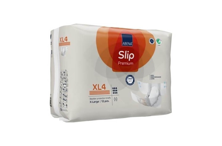 Abena Slip Premium Xl4 - Extra Large - Pack Of 12 Adult Diapers