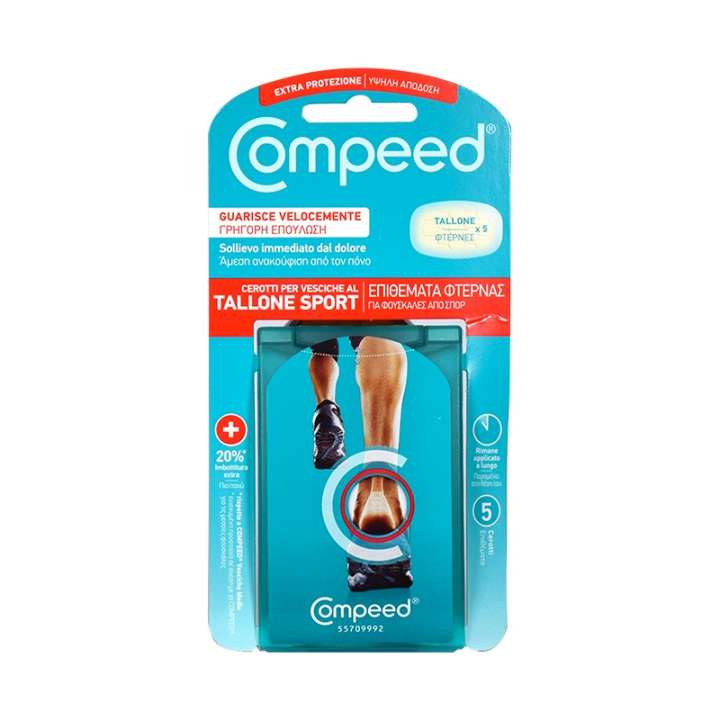 Compeed Tallone Sport Medium Blister Pads X5