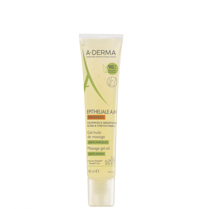 Aderma Epitheliale A.H Massage Gel Oil 40Ml