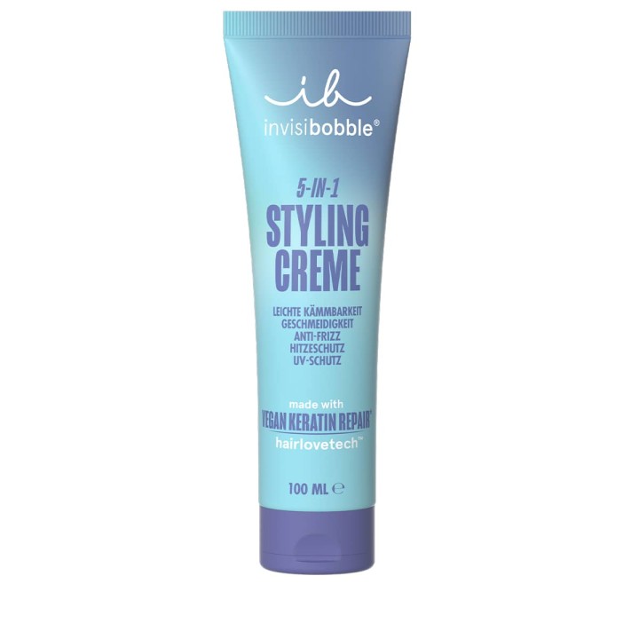 Invisibobble Styling Cream Anti Frizz 5In1 Vegan Keratin 100Ml