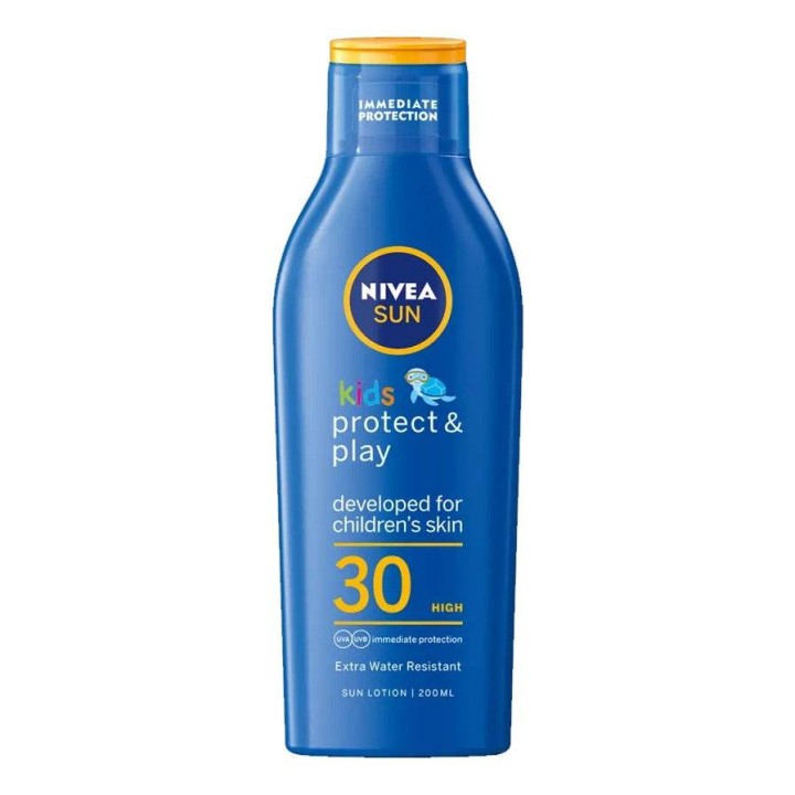 NIVEA SUN KIDS PROTECT & PLAY SUN LOTION SPF30 200ML