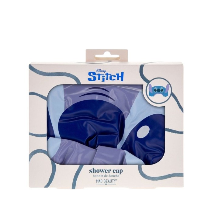 Mad Beauty Stitch Blue Shower Cap