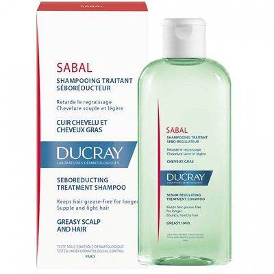 Ducray Sabal Shampoo Seboreducting Treatment For Greasy Scalp & Hair 200ml
