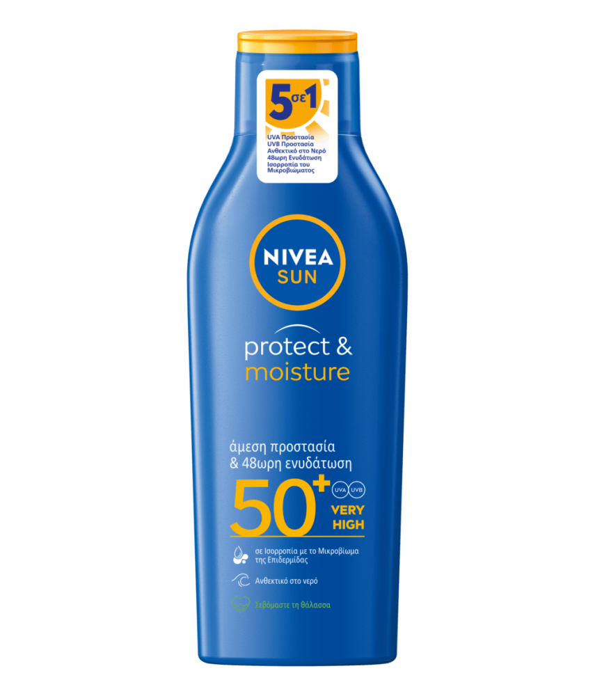 Nivea Sun Protect Moisture Sunscreen Lotion Spf50+ 200Ml