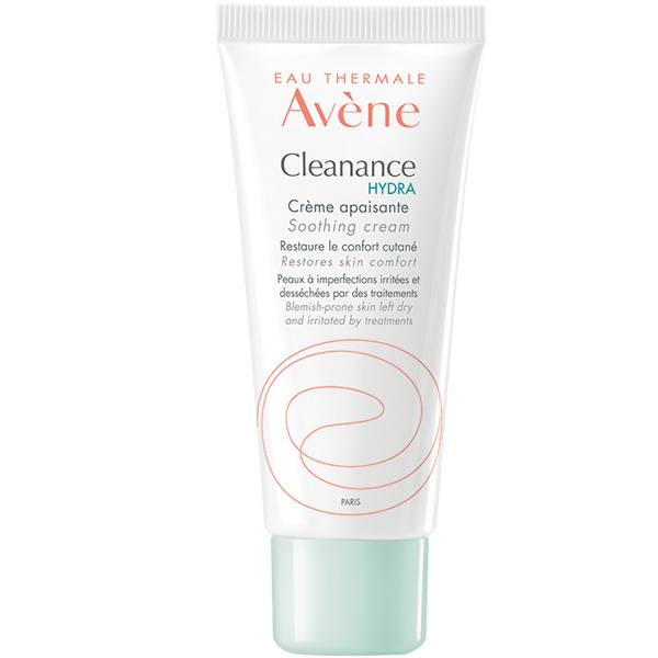Avene Cleanance Hydra Soothing Cream Restores Skin Comfort 40ml