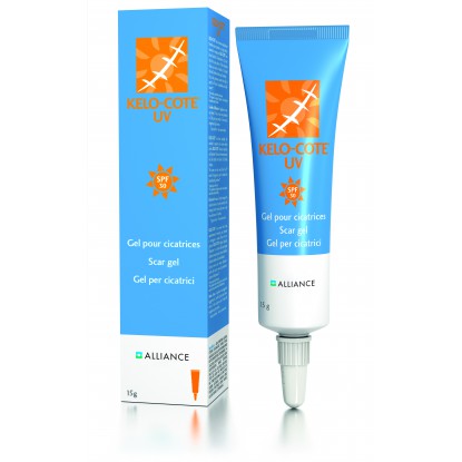 Kelo Cote Uv Spf Gel For Scars 15 G Tube