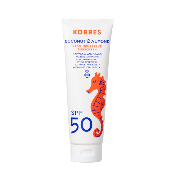 Korres Coconut Almond Kids Sensitive Sunscreen Spf50 250Ml