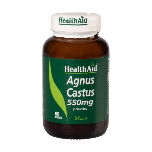 Health Aid Agnus Cactus 550Mg 60 Tablets