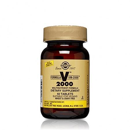 Solgar Formula Vm-2000 60 Tablets