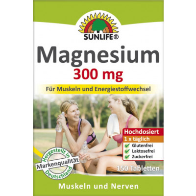 Sunlife Magnesium 300Mg
