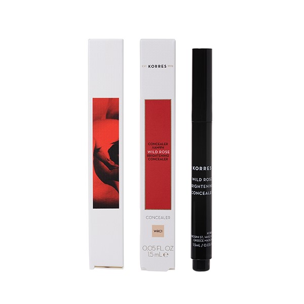 Korres Wild Rose Brightening Concealer Corrector Shade 01 1.5Ml