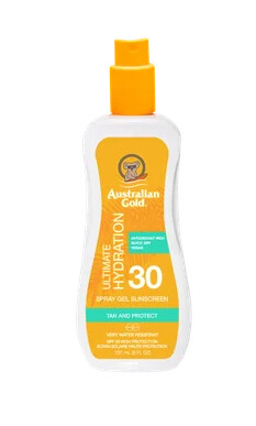 Australian Gold SPF 30 Spray Gel 237ml – sunscreen spray, high protection