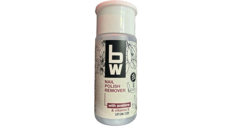 BW Nail Polish Remover with Acetone & Vitamin E, 100ml