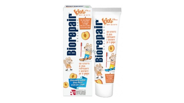 Biorepair Kids 0-6 Years T/Paste Peach,50ml