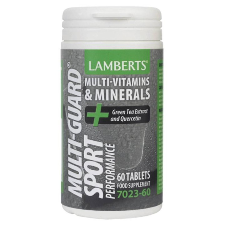 Lamberts Multi-Guard Sport Perfomance Multivitamins & Minerals 60 Tablets