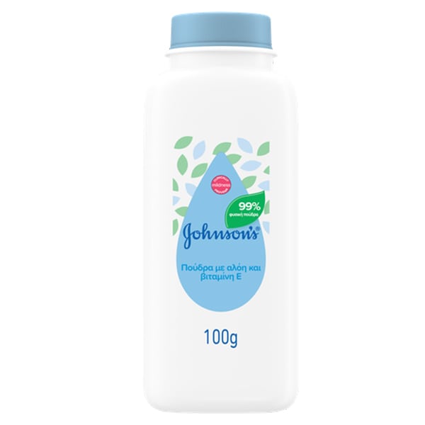 Johnson'S Baby Powder With Aloe & Vitamin E 100Gr