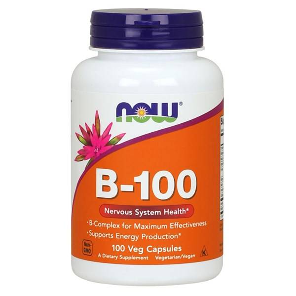 Now B-100 Supports Nervous System Health 100Capsules