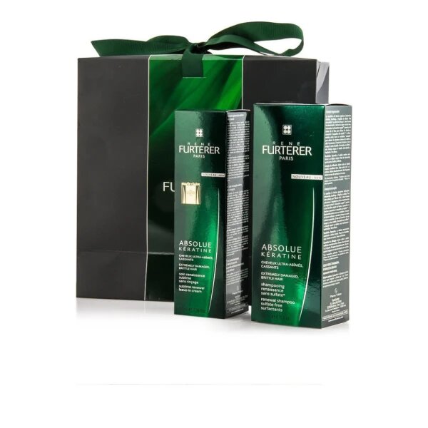 Furterer  Absolue Keratine Shampoo Renaissance 200Ml & Absolue Keratine Soin Renaissance Sublime 100Ml