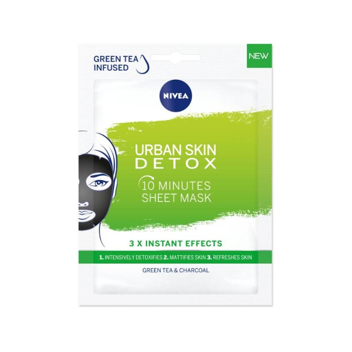 Nivea Urban Skin Detox Face beauty mask  10 Minutes