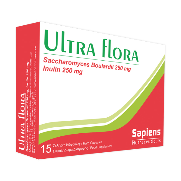 Sapiens Ultra Flora 250Mg 15 Caps