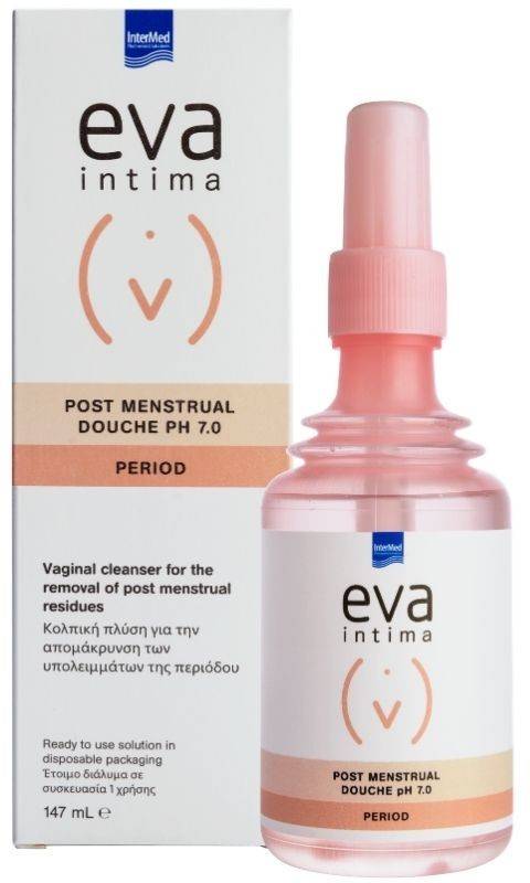 Intermed Eva Douce Post-Menstrual Ph 7.0. Vaginal Douche 147ml