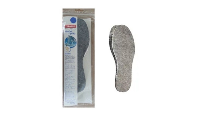 Titania Thermo Insoles 42-47 Size