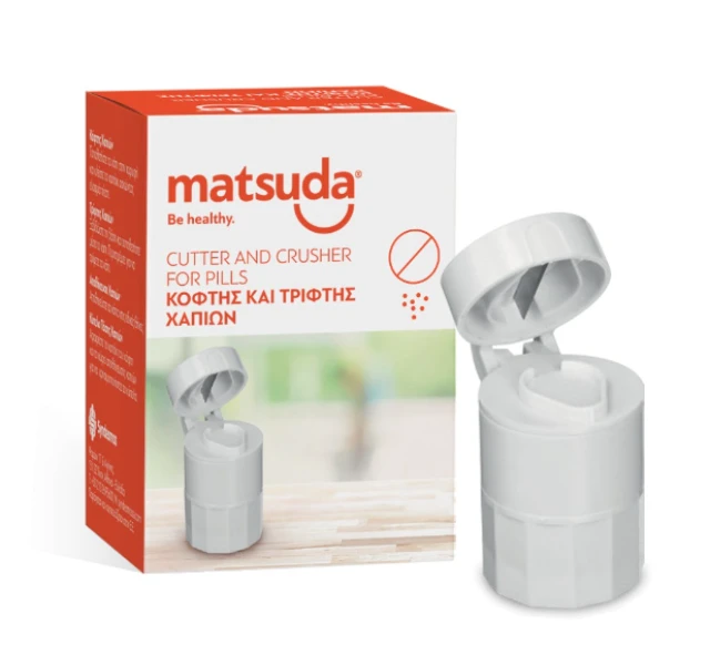 Matsuda Pill Cutter, Grater And Drinking Cup