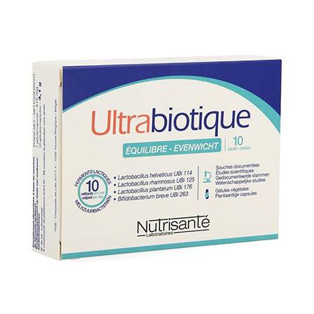 Nutrisante Ultrabiotique Equilibre 10Days Probiotics