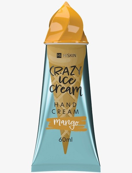 Hiskin Crazy Ice Cream Hand Cream Caramel 80Ml