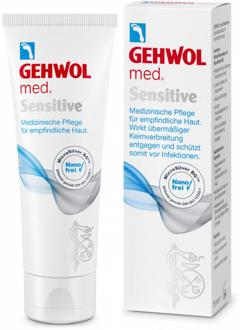 Gehwol Med Sensitive Special Care Foot Cream For Sensitive Skin 75ml
