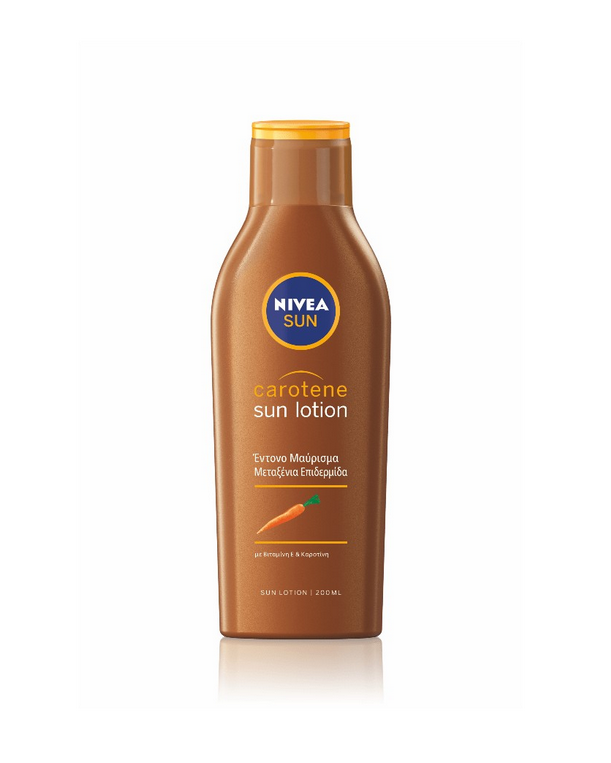 Nivea Sun Carotene Lotion Deep Tanning Spf 0  200Ml