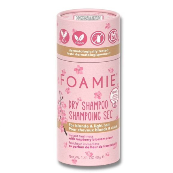 Foamie Dry Shampoo Berry Blonde, Cleansing Soap 80g