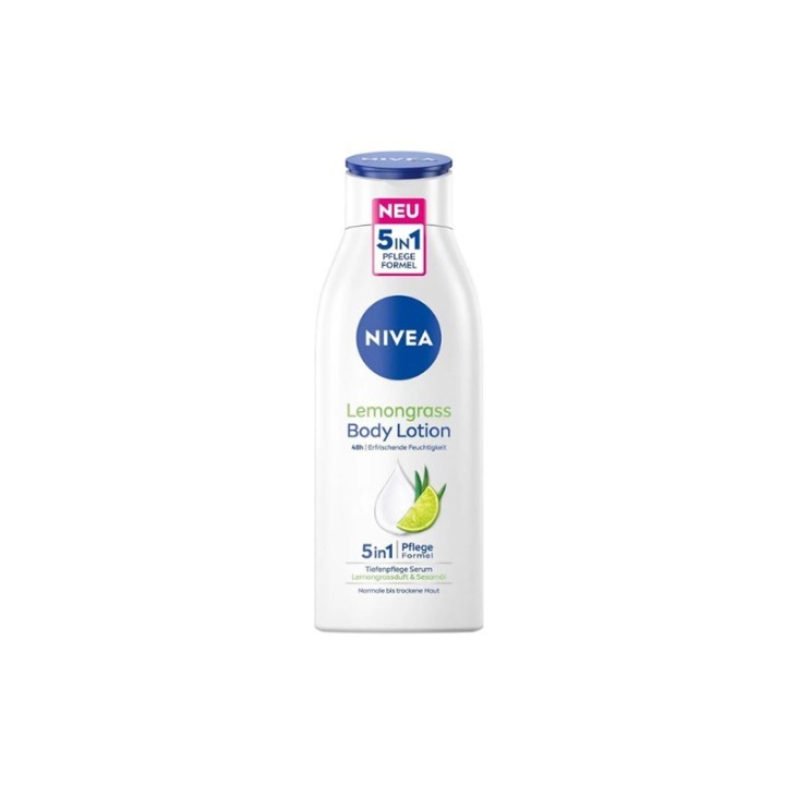 Nivea Body Care Lotion Lemongrass 48H Hydration 400Ml