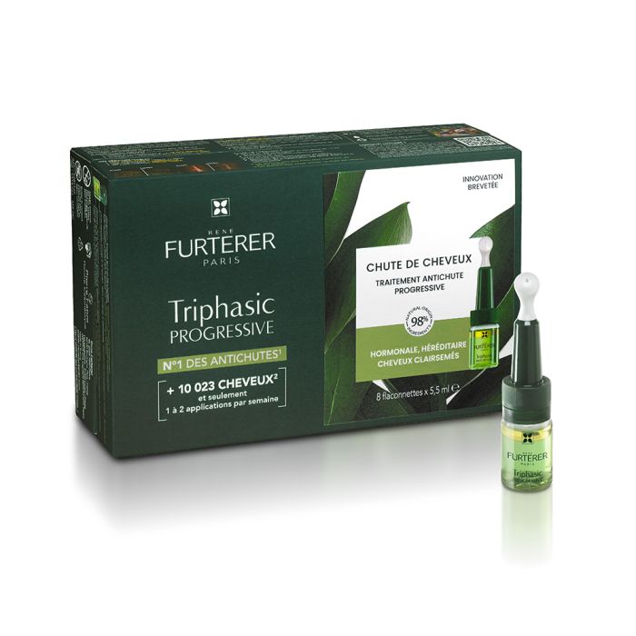 Rene Furterer Triphasic Progressive Anti-Hair Loss Treatment 8X5.5Ml 0.18Oz