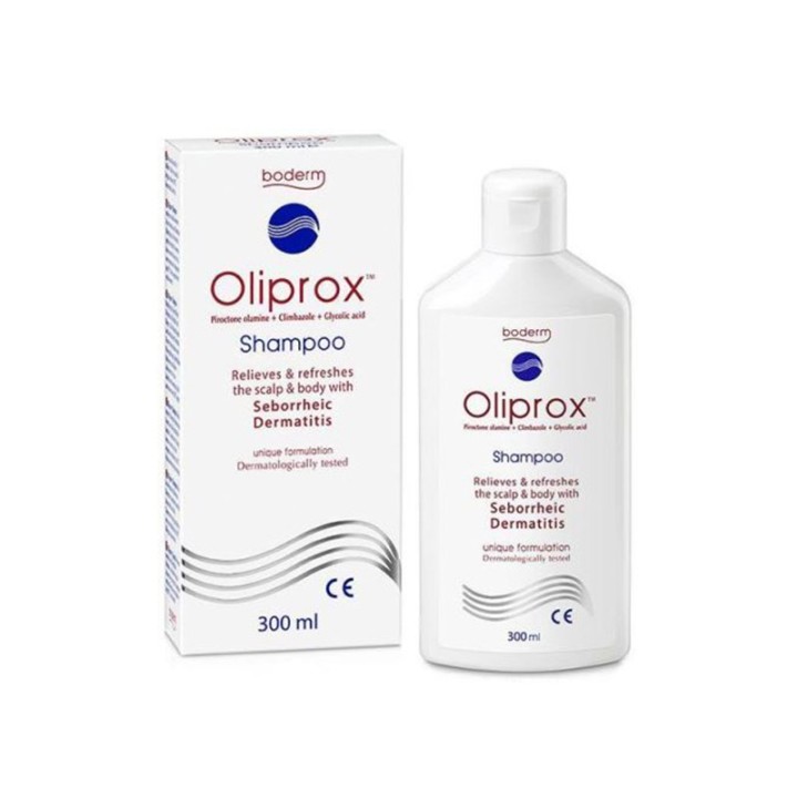 Boderm Oliprox Hair Shampoo Against Seborrheic Dermatitis 300 Ml
