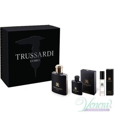 Trussardi Uomo 2011 Set Edt 50Ml + Edt 7Ml + Travel Edt 10Ml For Men