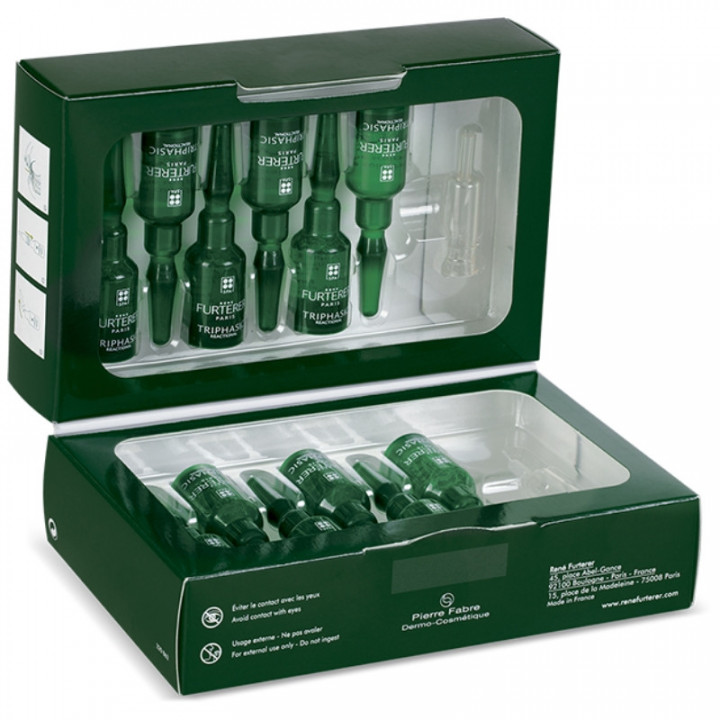 Rene Furterer Triphasic Reactional 12 Ampules X 5ml