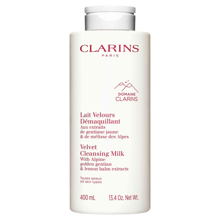 Clarins Velvet Cleansing Milk – 400ml