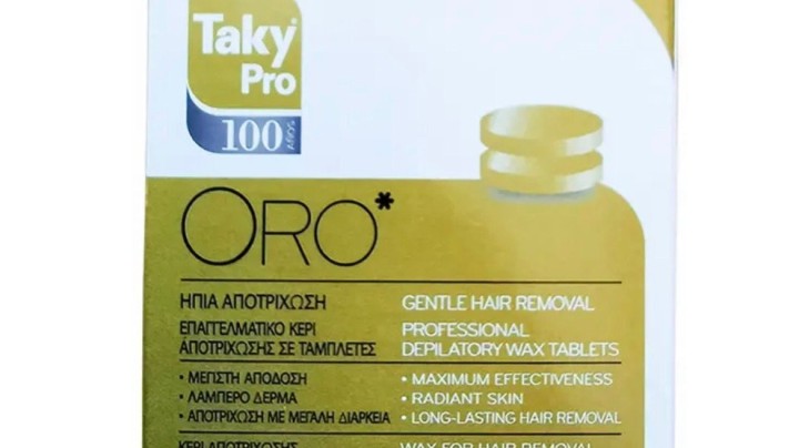 Taky Oro Refill 40G Depilatory Wax Tablets Gentle Hair Removal